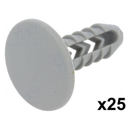 Clips Tapițerie 25buc Alfa Romeo Fiat Lancia | Electronic-mag.ro | Componente Electronice