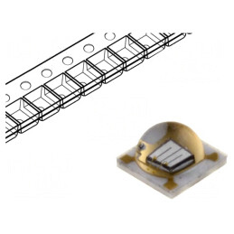 LED UV 385nm 3.7V 500mA SMD | Electronic-mag.ro | Componente Electronice