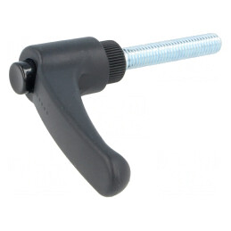 Manetă Franceză Neagră 45mm 63mm | Electronic-mag.ro | Componente Electronice