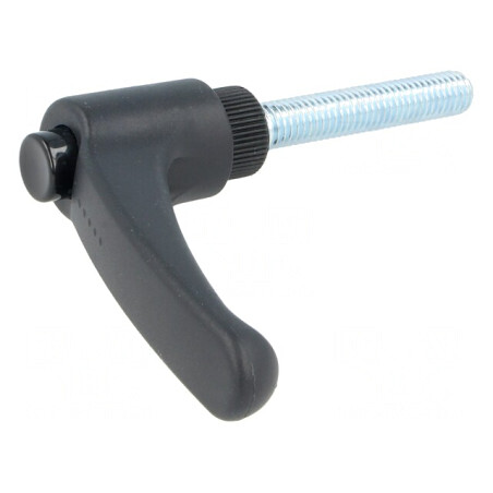Manetă Franceză Neagră 45mm 63mm | Electronic-mag.ro | Componente Electronice
