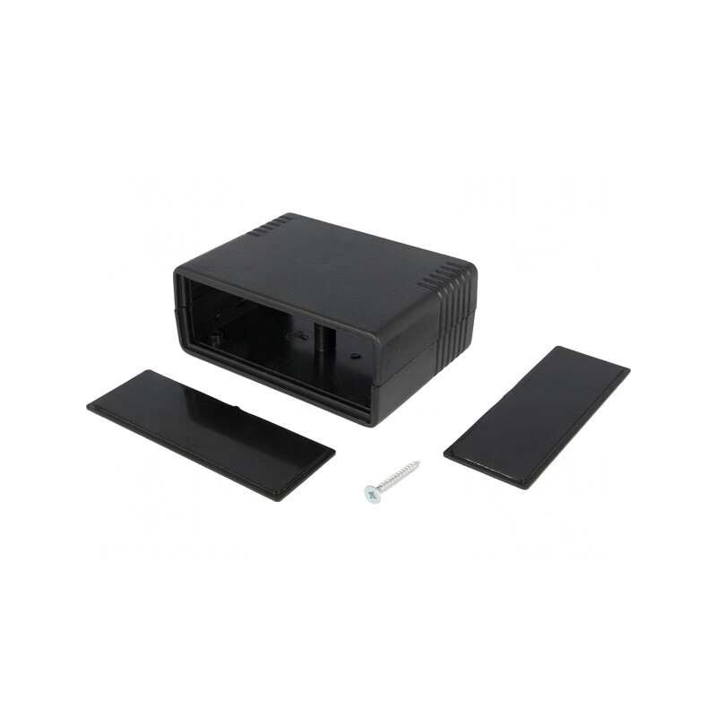 Carcasă ABS Neagră 64.5x89.3x36mm | Electronic-mag.ro | Componente Electronice