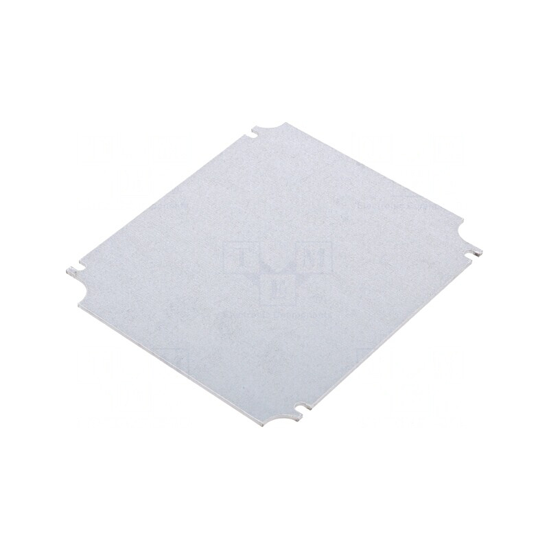 Placă de montare oțel 102x114x1,5mm | Electronic-mag.ro | Componente Electronice