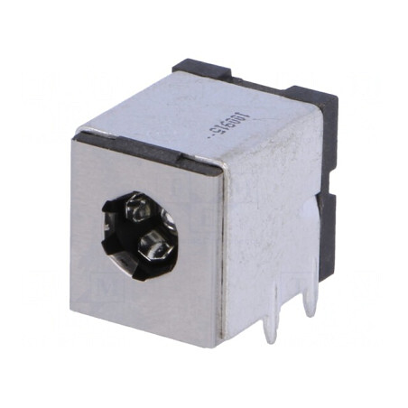 Conector Alimentare DC Tată 5.5x2.5mm 10A Ecranat | Electronic-mag.ro | Componente Electronice