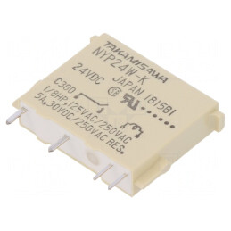 Releu Electromagnetic SPST-NO 24VDC 5A 250VAC | Electronic-mag.ro | Componente Electronice
