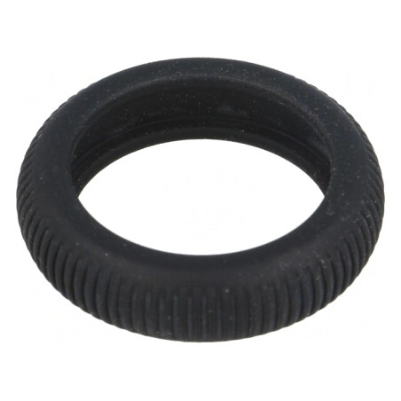 Anvelopă neagră 7mm x 32mm 2buc | Electronic-mag.ro | Componente Electronice