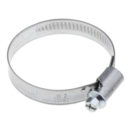 Colier de strângere 40-60mm oțel zincat | Electronic-mag.ro | Componente Electronice