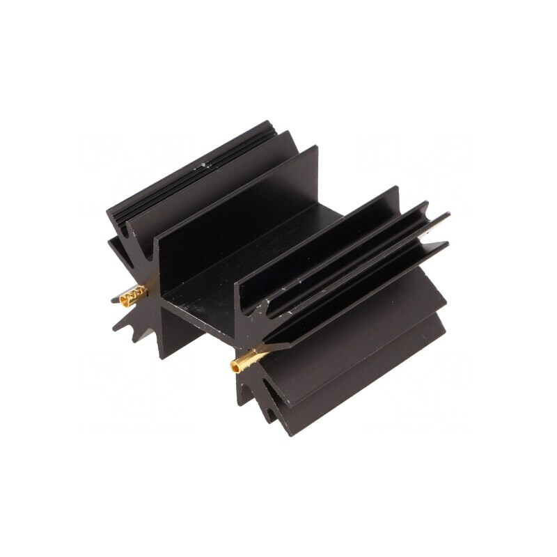 Radiator Extrudat Negru SOT32 TO220 TO3P 38.1mm 6.5K/W | Electronic-mag.ro | Componente Electronice Radiator Extrudat Negru SOT32 TO220 TO3P 38.1mm 6.5K/W | Electronic-mag.ro | Componente Electronice