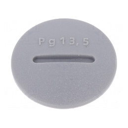 Capac de protecție PG13,5 poliamidă gri închis PG 6mm | Electronic-mag.ro | Componente Electronice
