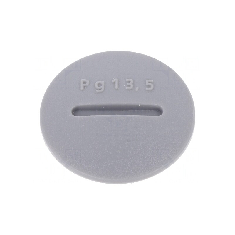 Capac de protecție PG13,5 poliamidă gri închis PG 6mm | Electronic-mag.ro | Componente Electronice