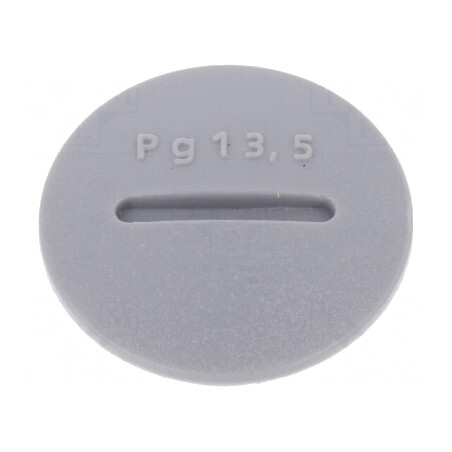 Capac de protecție PG13,5 poliamidă gri închis PG 6mm | Electronic-mag.ro | Componente Electronice