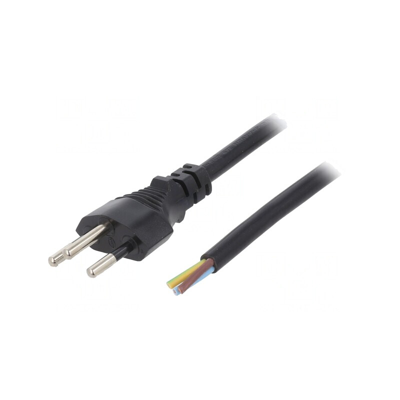 Cablu Electric 3x1mm2 PVC 1,8m Negru 10A | Electronic-mag.ro | Componente Electronice Cablu Electric 3x1mm2 PVC 1,8m Negru 10A | Electronic-mag.ro | Componente Electronice