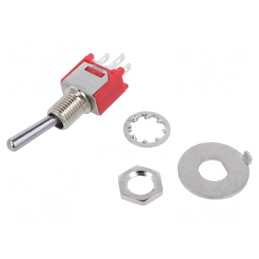Comutator Basculant SPDT ON-ON 1A/250VAC 3A/28VDC | Electronic-mag.ro | Componente Electronice