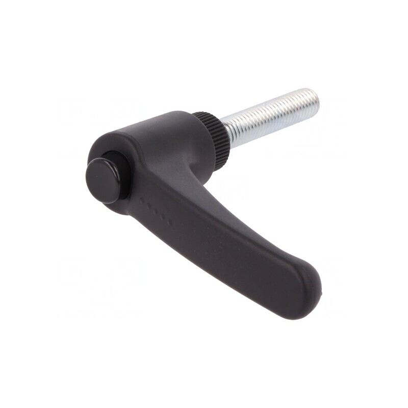Manetă Franceză Neagră 40mm 63mm | Electronic-mag.ro | Componente Electronice