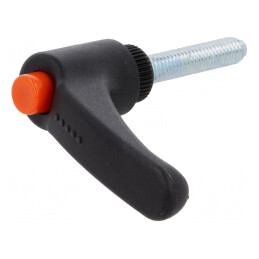 Manetă franceză neagră 40mm 63mm | Electronic-mag.ro | Componente Electronice