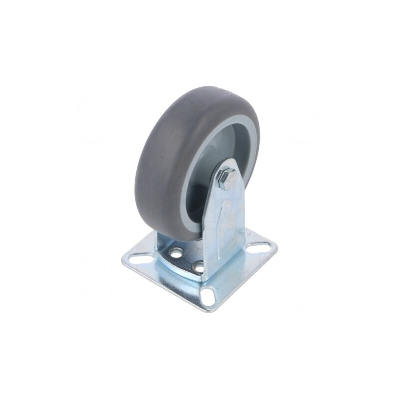 Roată de Transport 75mm 60kg Rigidă | Electronic-mag.ro | Componente Electronice
