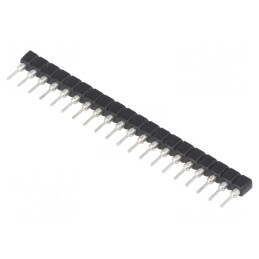 Soclu Circuite Integrate SIP20 THT 2.54mm Placare Gold Flash | Electronic-mag.ro | Componente Electronice
