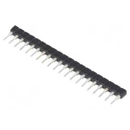 Soclu Circuite Integrate SIP20 THT 2.54mm Placare Gold Flash | Electronic-mag.ro | Componente Electronice