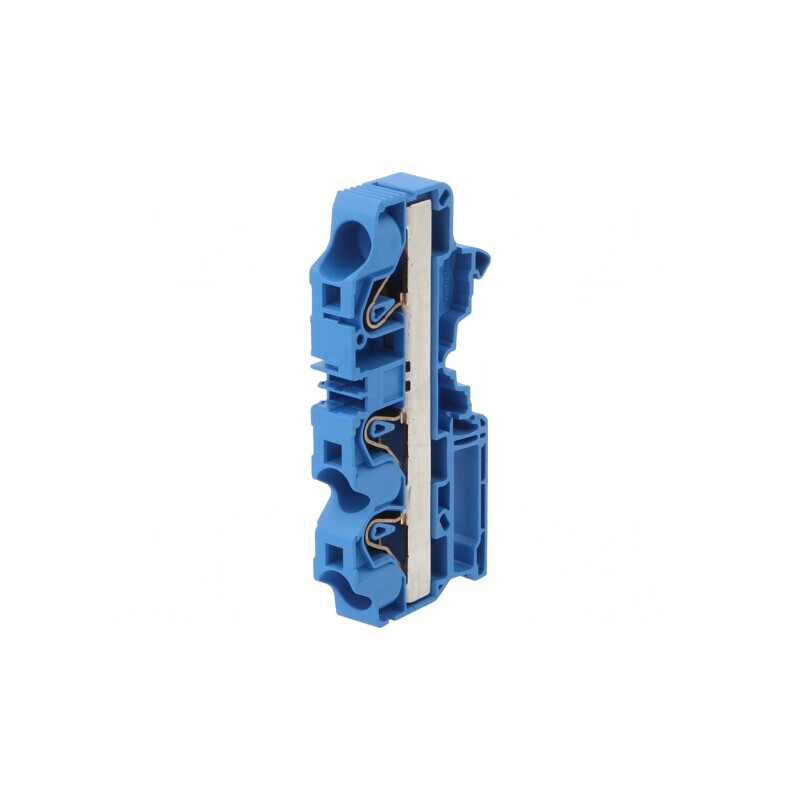 Conector de Îmbinare Șine 0,5-16mm² 3 Piste Albastru | Electronic-mag.ro | Componente Electronice