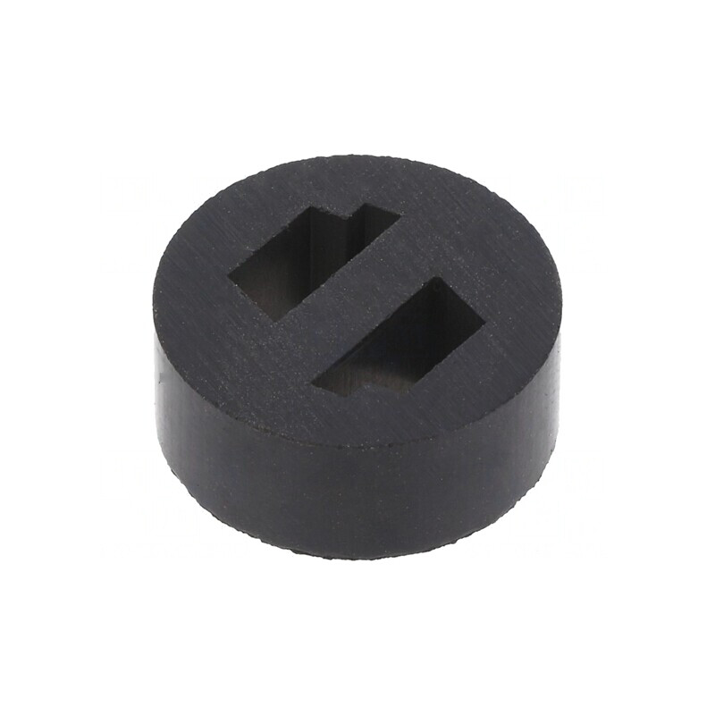 Insert Presetupă M25 IP54 Cauciuc NBR 2 Orificii | Electronic-mag.ro | Componente Electronice
