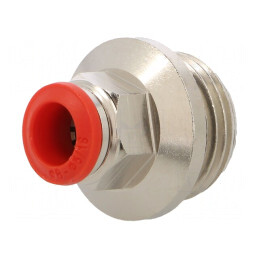 Racord Push-In 1/2" Alamă Nichelată 20bar | Electronic-mag.ro | Componente Electronice