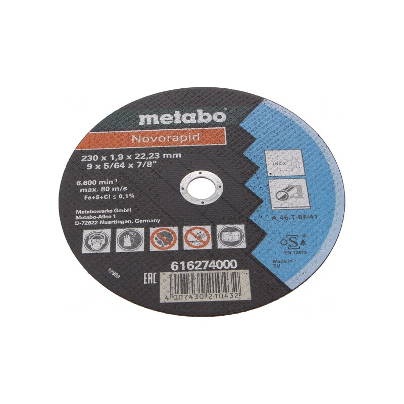 Disc de Tăiere 230mm 22,23mm 1,9mm | Electronic-mag.ro | Componente Electronice