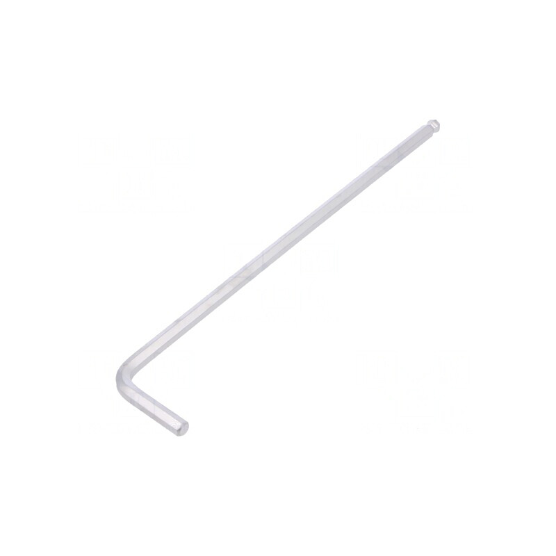 Cheie imbus sferică HEX 4mm oțel crom-vanadium 142mm | Electronic-mag.ro | Componente Electronice