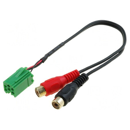 Adaptor Auxiliar RCA pentru Renault | Electronic-mag.ro | Componente Electronice