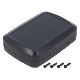 Carcasă Universală ABS Neagră 63x88.5x27.5mm | Electronic-mag.ro | Componente Electronice