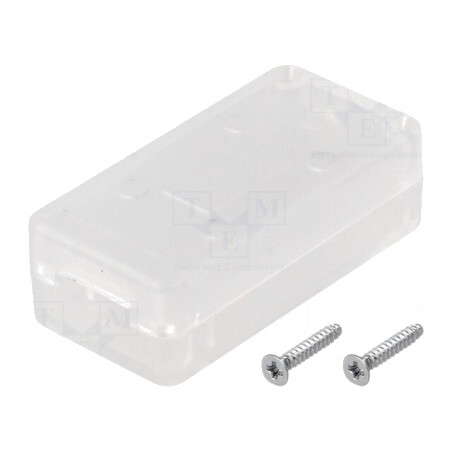 Carcasă USB ABS semitransparent 25x50x15.5 mm | Electronic-mag.ro | Componente Electronice