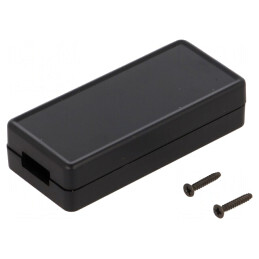 Carcasă USB ABS Neagră 30x65x15.5mm | Electronic-mag.ro | Componente Electronice