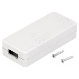 Carcasă USB ABS Gri 30x65x15.5mm | Electronic-mag.ro | Componente Electronice