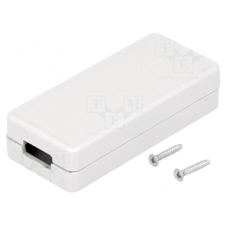 Carcasă USB ABS Gri 30x65x15.5mm | Electronic-mag.ro | Componente Electronice