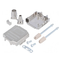 Carcasă pentru conectori D-Sub 9pin și D-Sub HD 15pin | Electronic-mag.ro | Componente Electronice