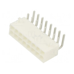 Soclu cablu-placă Mini-Fit Jr 16 pini 4,2mm 13A | Electronic-mag.ro | Componente Electronice
