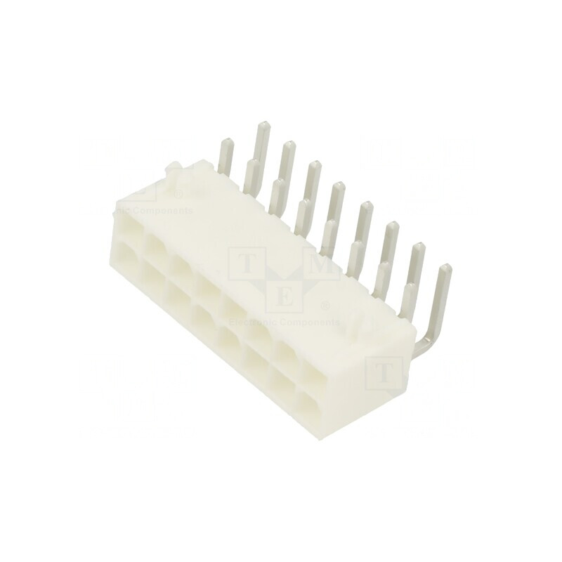 Soclu cablu-placă Mini-Fit Jr 16 pini 4,2mm 13A | Electronic-mag.ro | Componente Electronice Soclu cablu-placă Mini-Fit Jr 16 pini 4,2mm 13A | Electronic-mag.ro | Componente Electronice
