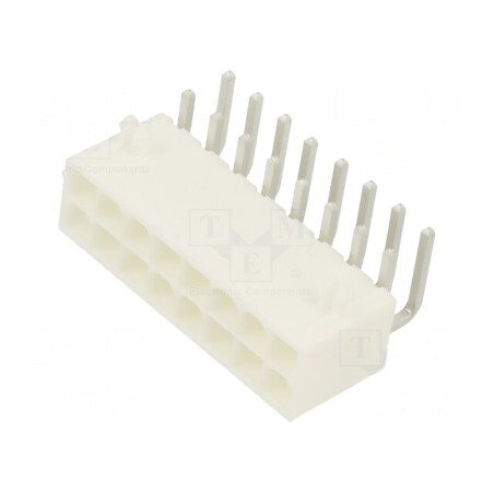 Soclu cablu-placă Mini-Fit Jr 16 pini 4,2mm 13A | Electronic-mag.ro | Componente Electronice