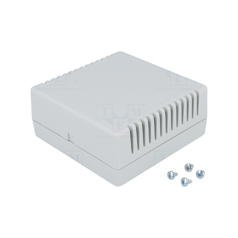 Carcasă Alarmă ABS Gri 85x85x35.5mm | Electronic-mag.ro | Componente Electronice