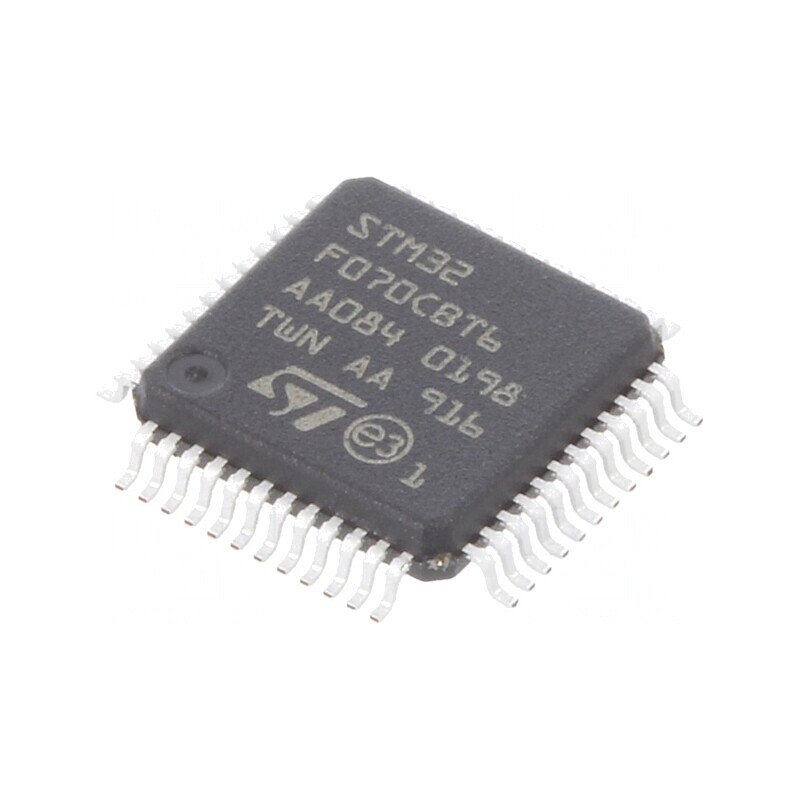 Microcontroler ARM 48MHz LQFP48 2.4-3.6V Timere 16bit 8 | Electronic-mag.ro | Componente Electronice