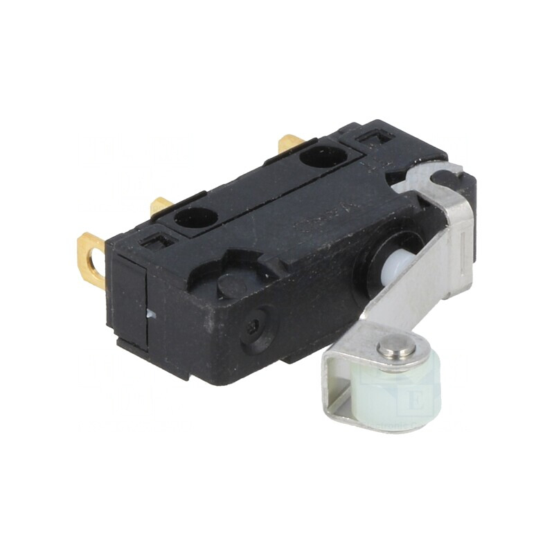 Microîntrerupător cu Manetă și Rulou 5A/250VAC | Electronic-mag.ro | Componente Electronice