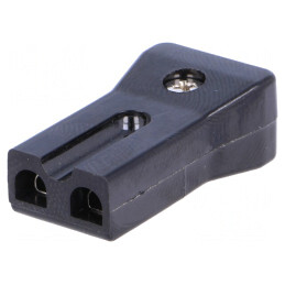 Conector Alimentare AC 3A 50VAC Polarizat pe Cablu