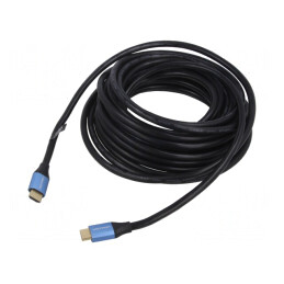 Cablu HDMI 2.0 HDCP 2.2 PVC Negru | Electronic-mag.ro | Componente Electronice