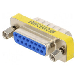 Adaptor D-Sub 15pin Tată-Mamă | Electronic-mag.ro | Componente Electronice