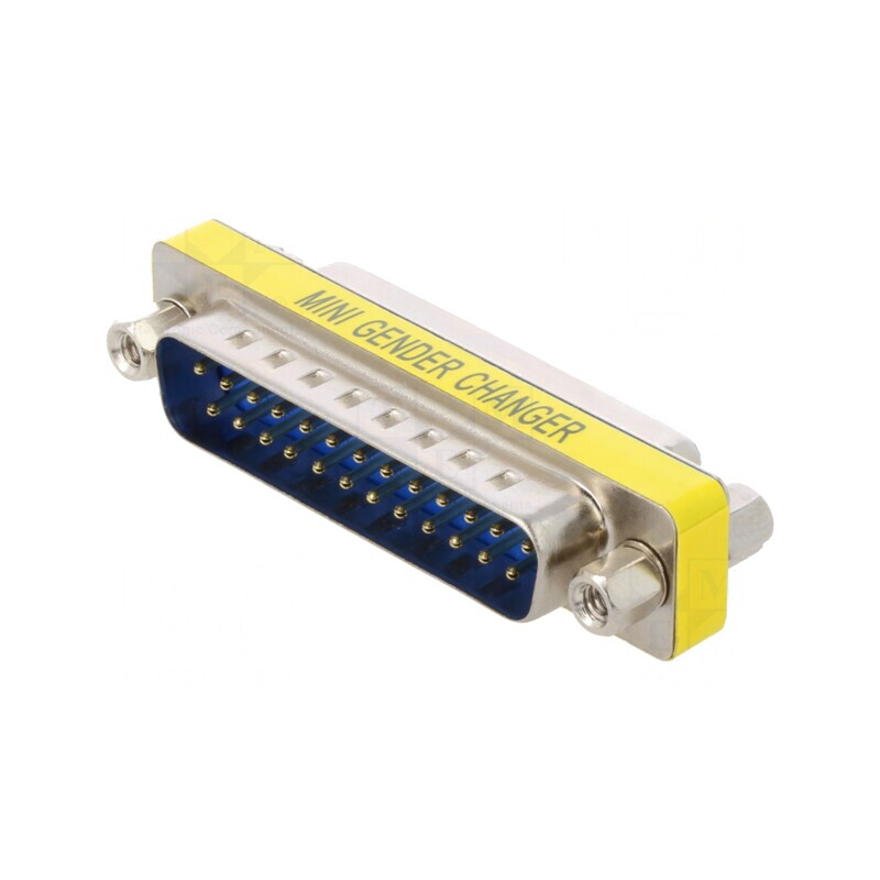 Adaptor D-Sub 25pin Tată-Mamă | Electronic-mag.ro | Componente Electronice
