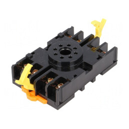 Stativ Relee Octal pentru Șină DIN 8 PIN-uri | Electronic-mag.ro | Componente Electronice