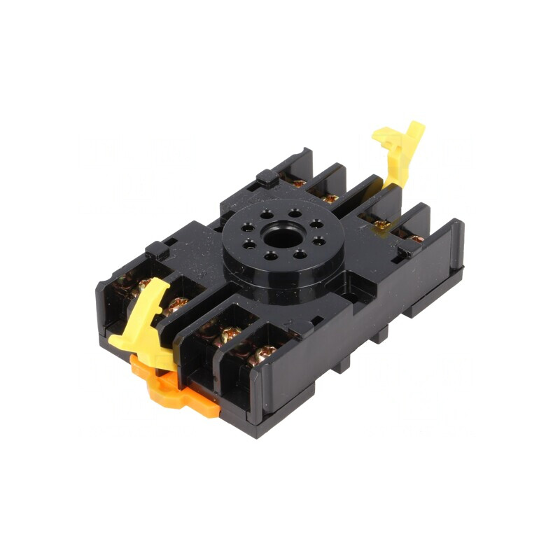 Stativ Relee Octal pentru Șină DIN 8 PIN-uri | Electronic-mag.ro | Componente Electronice
