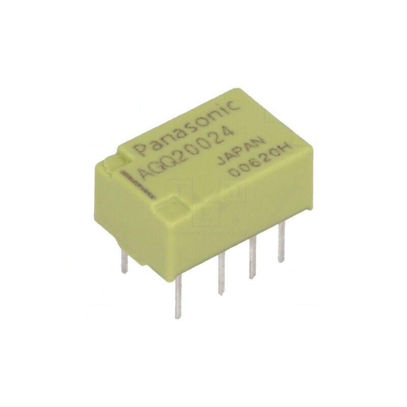 Releu Electromagnetic DPDT 24VDC 2A | Electronic-mag.ro | Componente Electronice