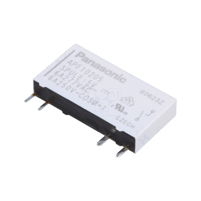Releu Electromagnetic SPST-NO 5VDC 6A | Electronic-mag.ro | Componente Electronice