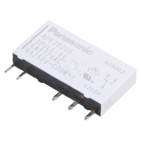 Releu Electromagnetic SPDT 5VDC 6A | Electronic-mag.ro | Componente Electronice