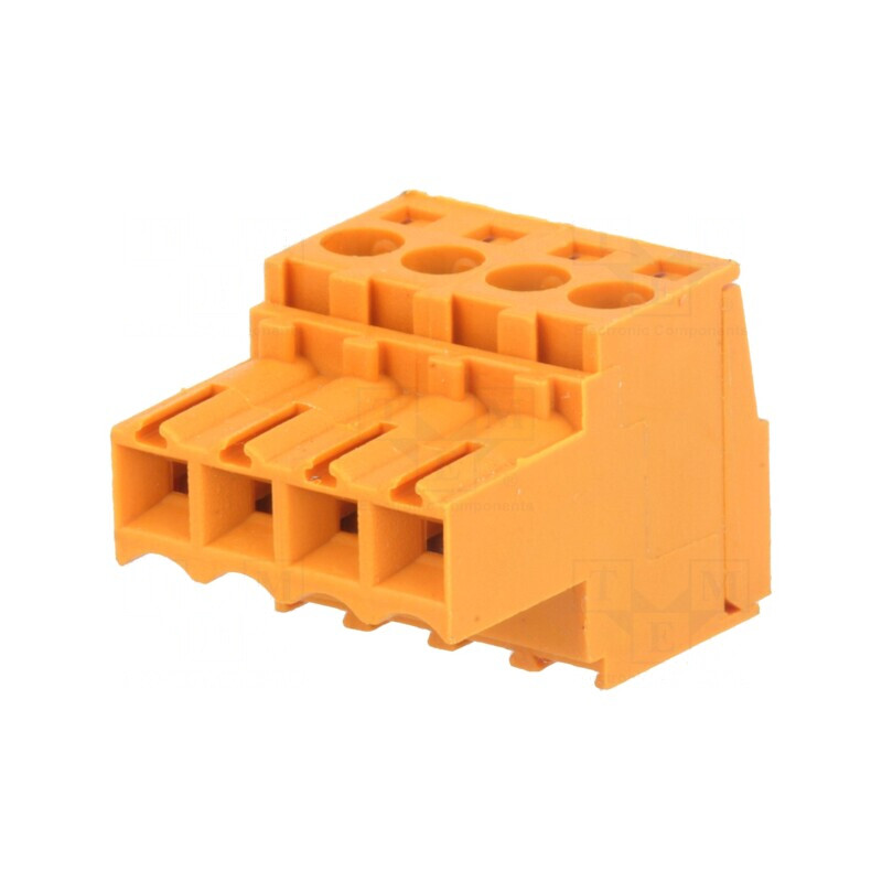 Regletă de conexiuni deconectabilă 4 piste 3,5mm | Electronic-mag.ro | Componente Electronice