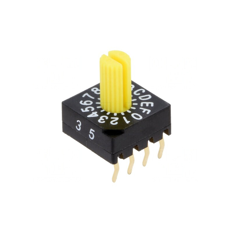 Întrerupător codificare PCB THT 2,54mm | Electronic-mag.ro | Componente Electronice